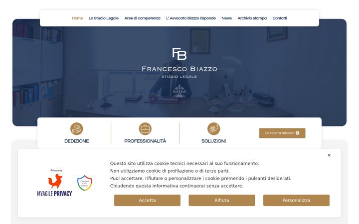 Screenshot of francescobiazzo.it
