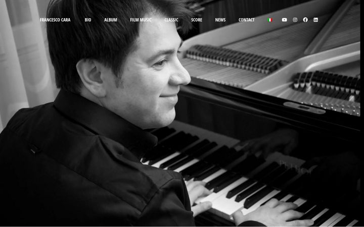 Screenshot of francescocara.com