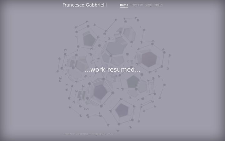 Screenshot of francescogabbrielli.it
