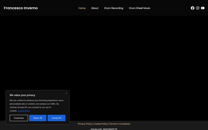 Screenshot of francescoinverno.com