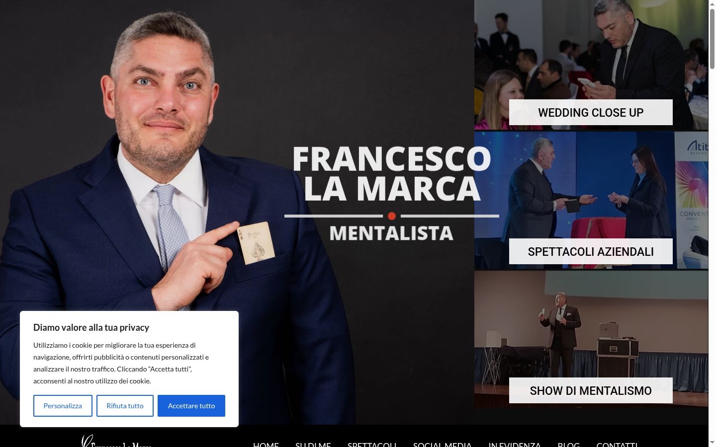 Snímek obrazovky baneru souhlasu zobrazeného před jakoukoli interakcí
