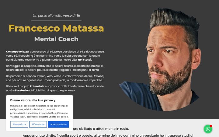 Screenshot of francescomatassa.it