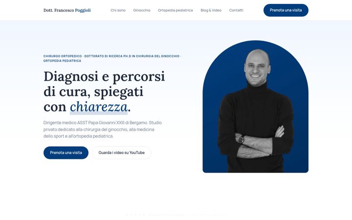 Screenshot of francescopoggioli.it