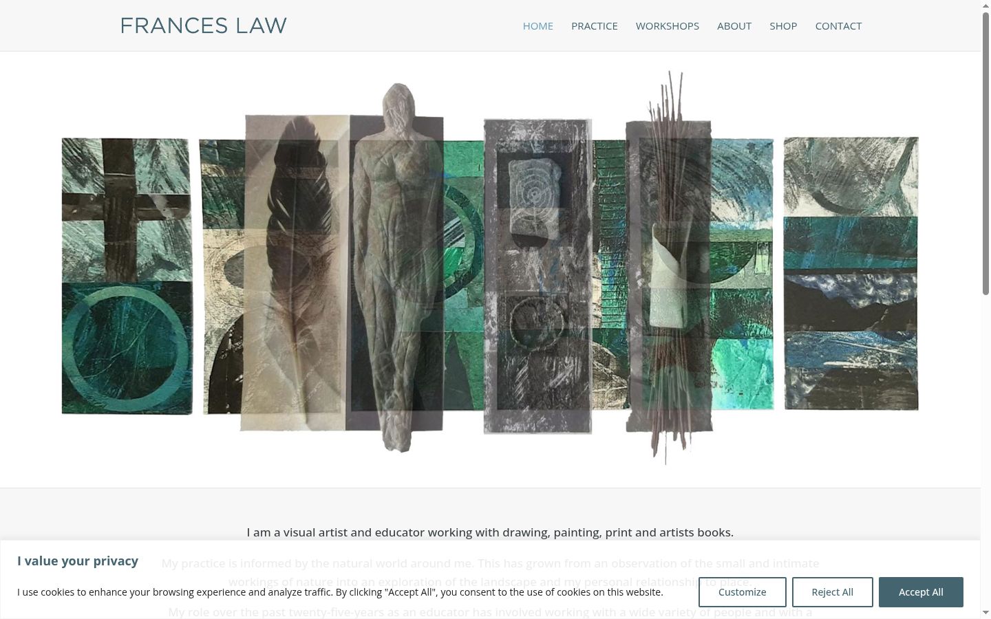 Screenshot tal-banner tal-kunsens muri qabel kwalunkwe interazzjoni