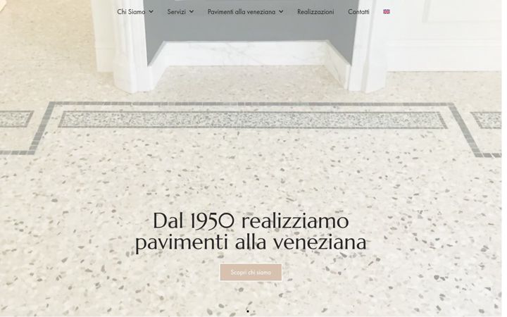 Captură de ecran a franchinipavimenti.com
