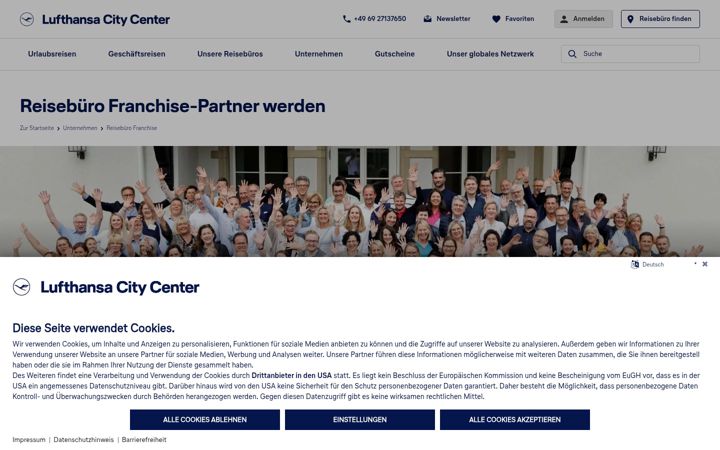 Screenshot of franchise-lcc.de