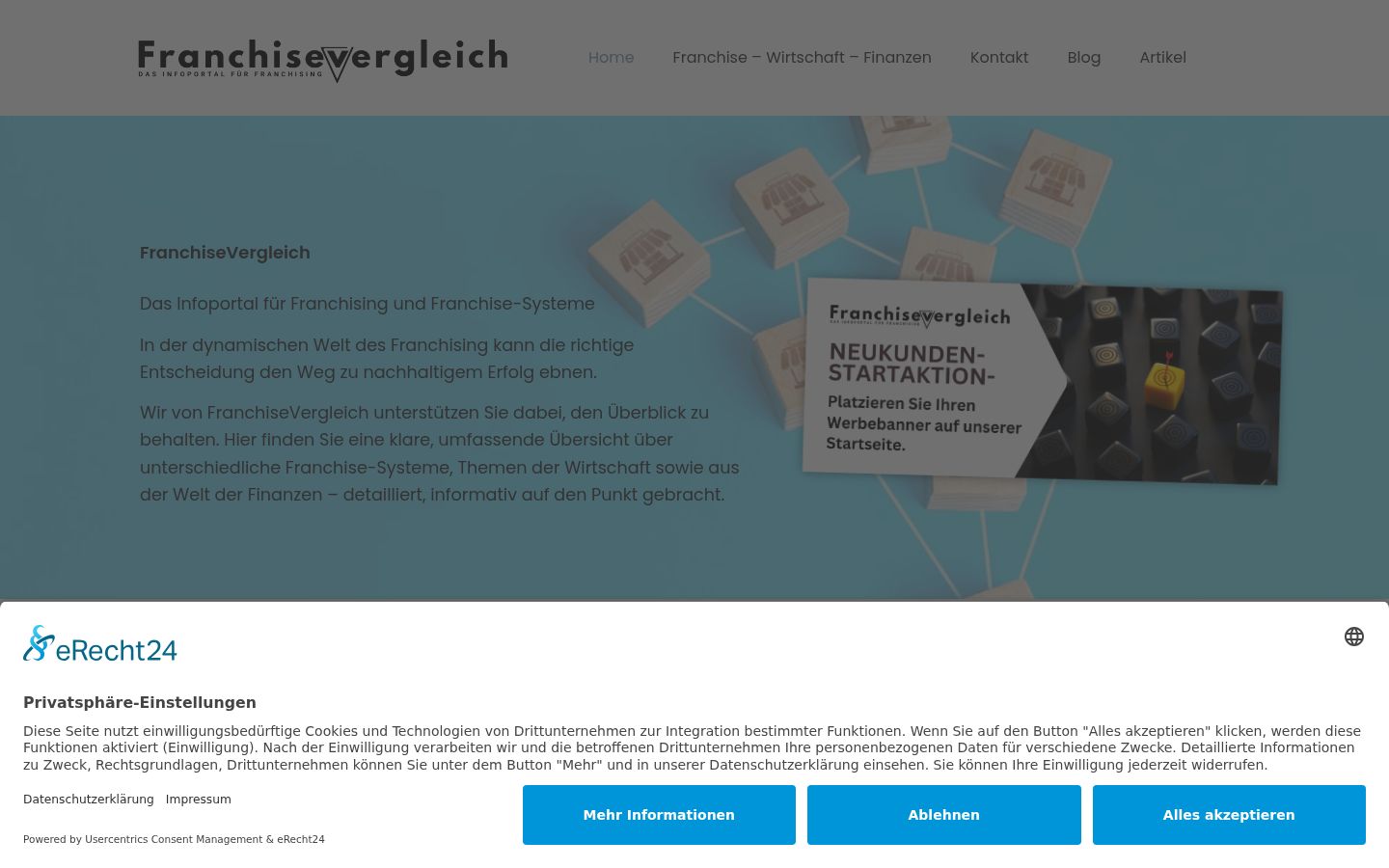 Screenshot tal-banner tal-kunsens muri qabel kwalunkwe interazzjoni