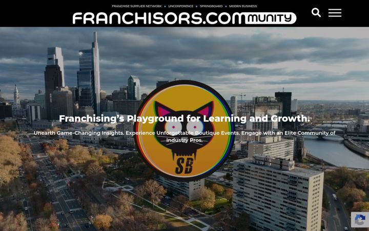 Screenshot of franchisors.com