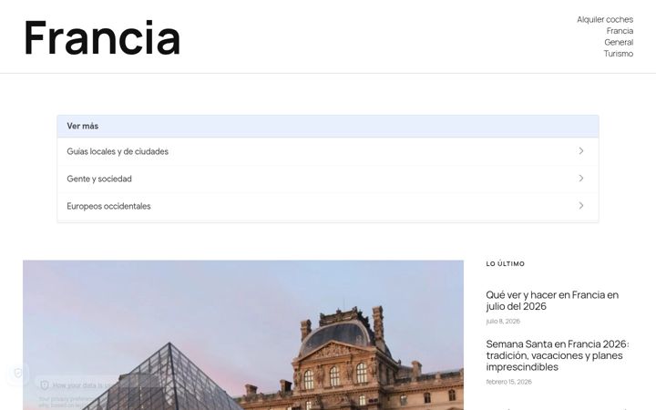 Screenshot of francia.net