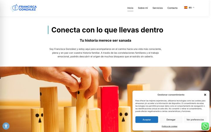 Screenshot of francisagonzalez.com