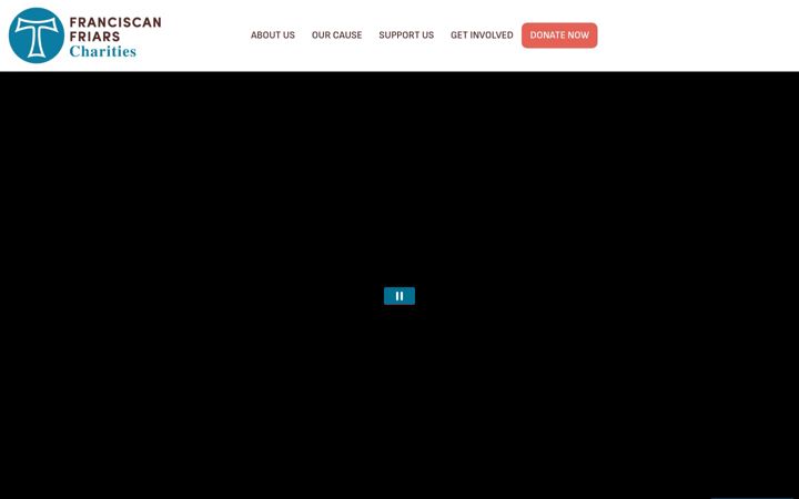 Screenshot of franciscanfriarscharities.org