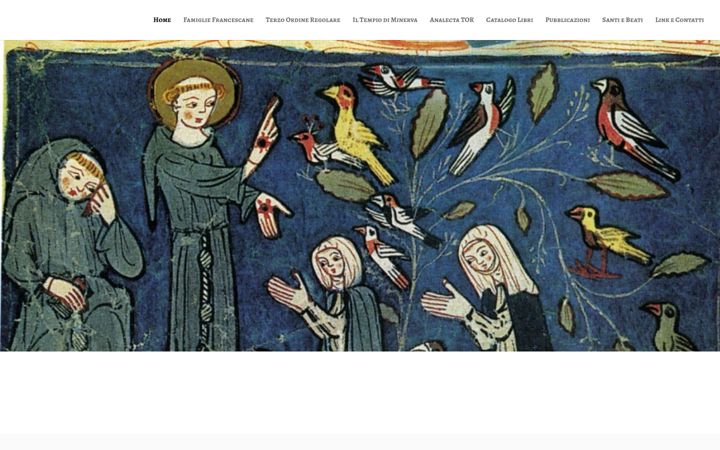 Screenshot of franciscanum.it
