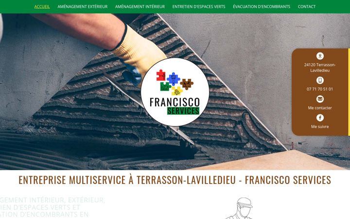 Screenshot of francisco-multiservices.fr
