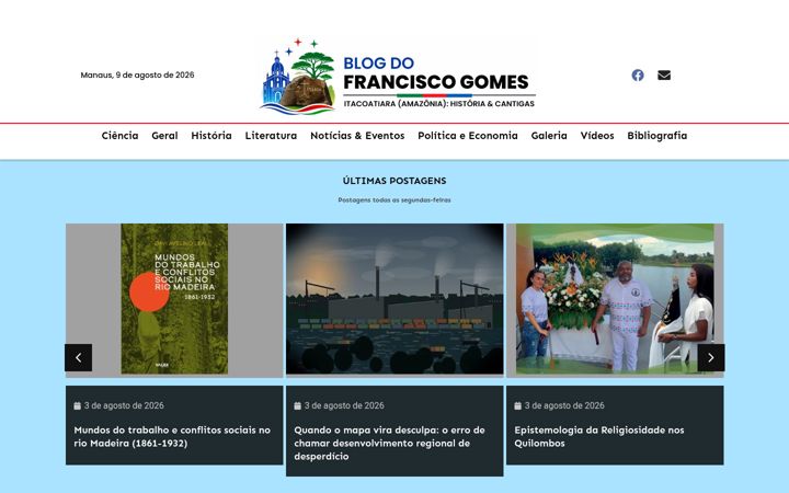 Skärmbild av franciscogomesdasilva.com.br