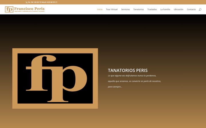Screenshot of franciscoperis.com