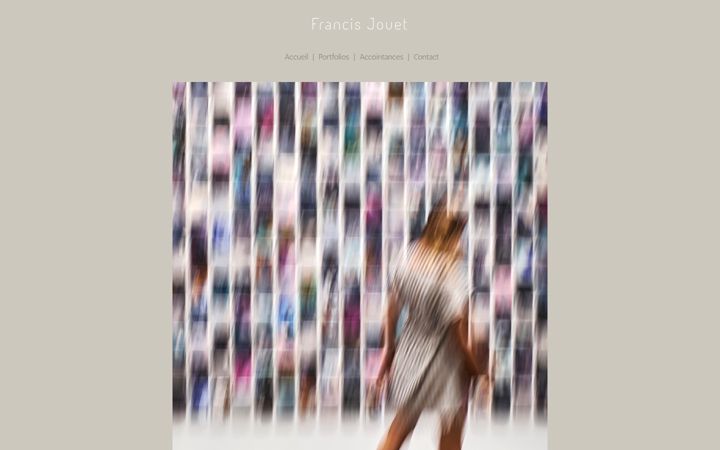Screenshot of francisjouet.com