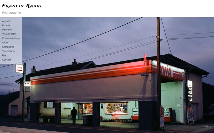 Screenshot of francisraoul.com
