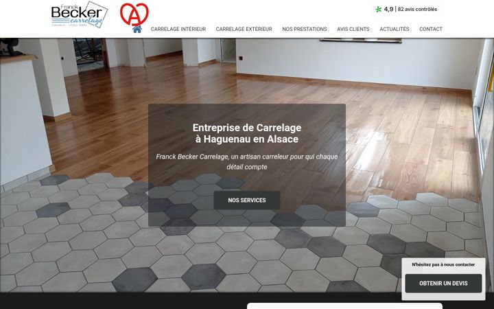 Screenshot of franck-becker-carrelage.com