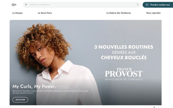 Screenshot of franckprovost.com