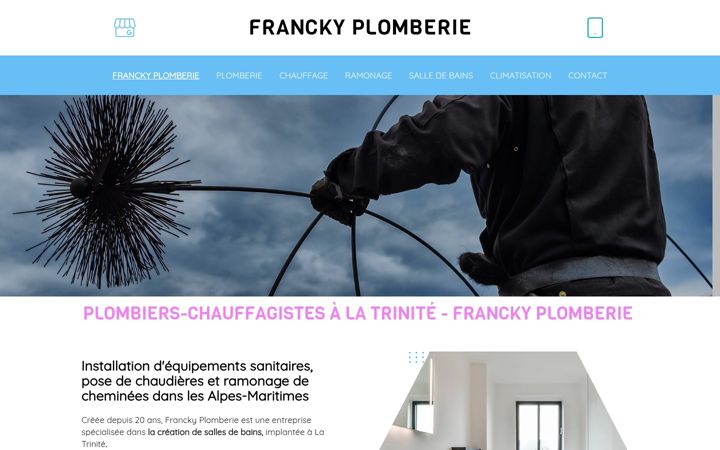 Screenshot of franckyplomberie-06.fr