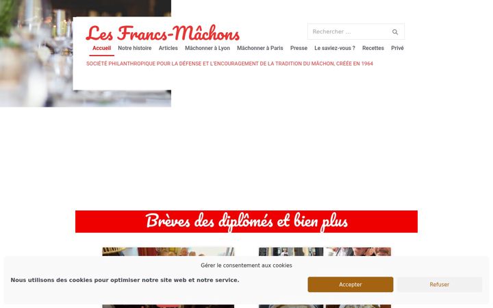 Screenshot of francmachon.com