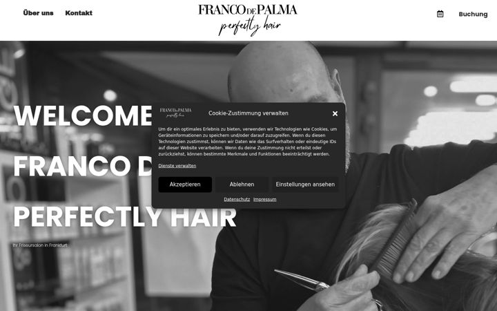 Screenshot of francodepalma.de