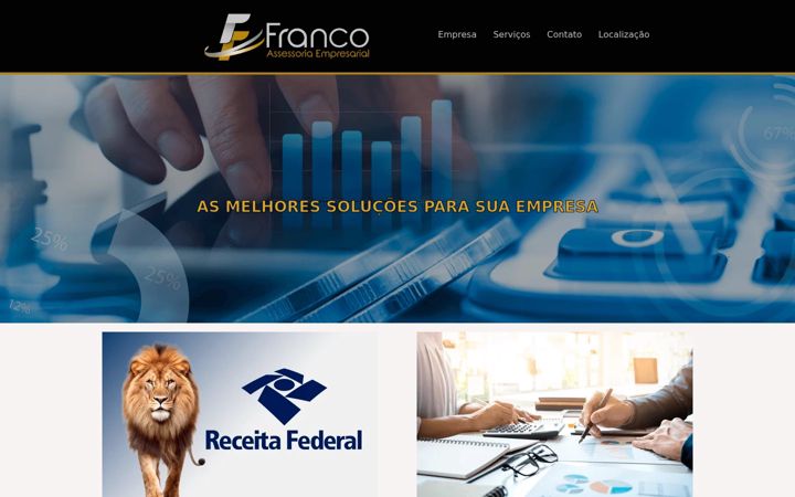 Snímek obrazovky francoempresas.com.br