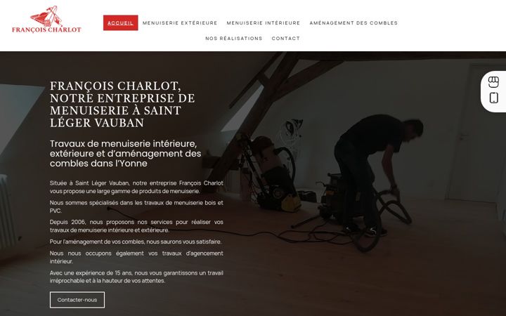 Screenshot of francois-charlot.fr