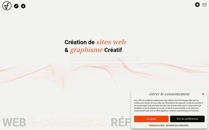 Screenshot of francois-villette.fr
