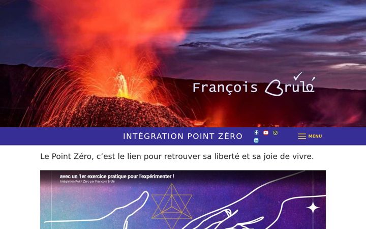 Screenshot of francoisbrule.com