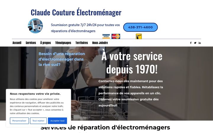 Screenshot of francoisclaude3016.com