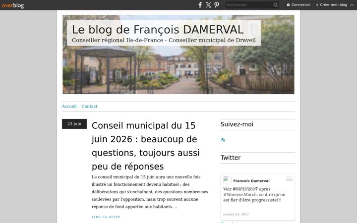 Screenshot of francoisdamerval.eu