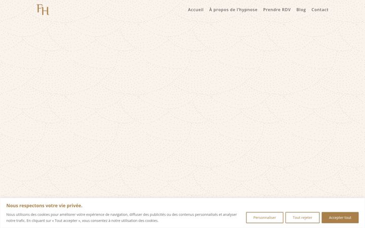 Screenshot of francoise-hypnose.fr
