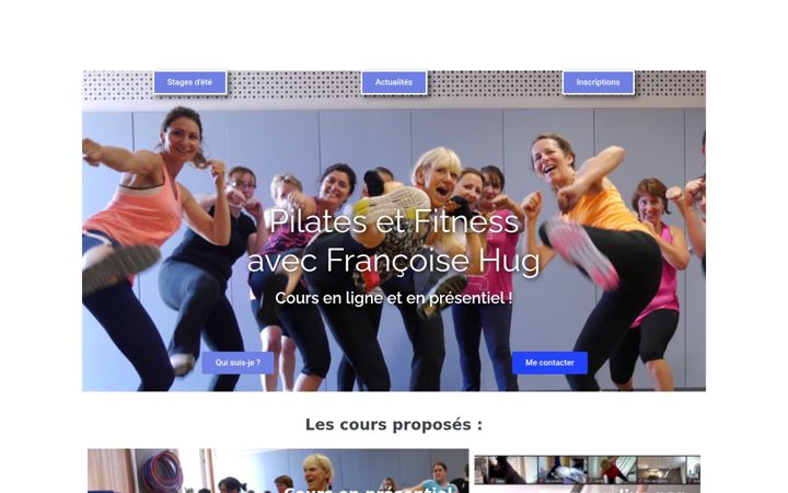Screenshot of francoisehug.com