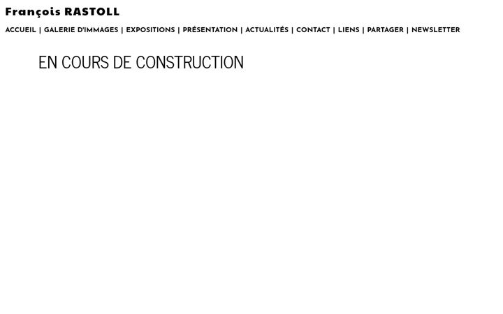Screenshot of francoisrastoll.com
