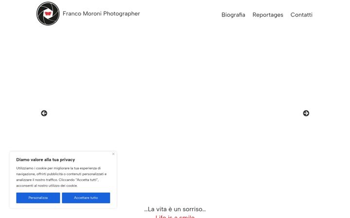 Screenshot of francomoroni.com