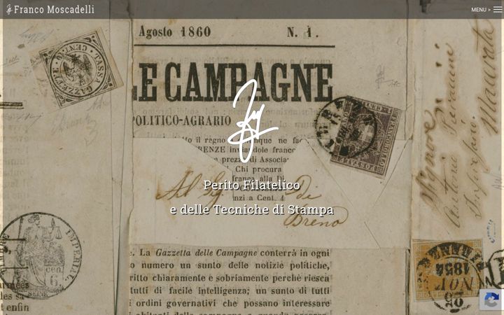 Screenshot of francomoscadelli.it