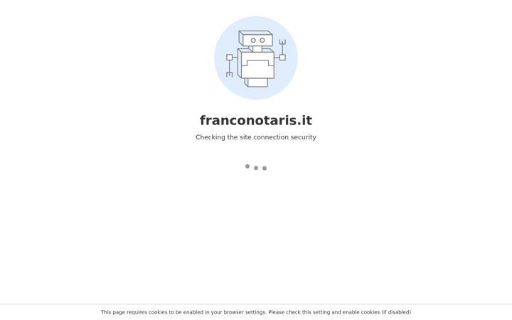 Screenshot of franconotaris.it