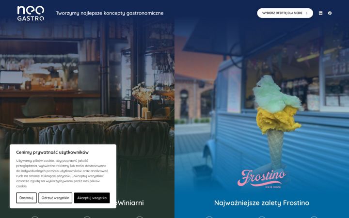 Screenshot of franczyzagastro.pl