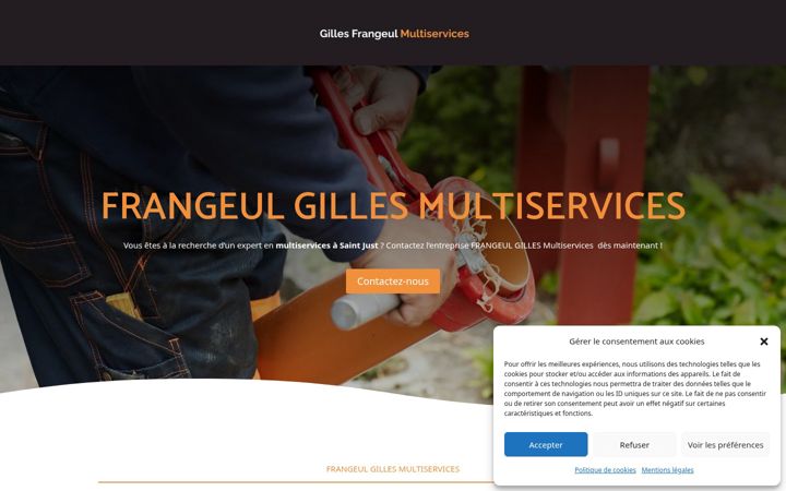 Screenshot of frangeulgilles-multiservices.fr
