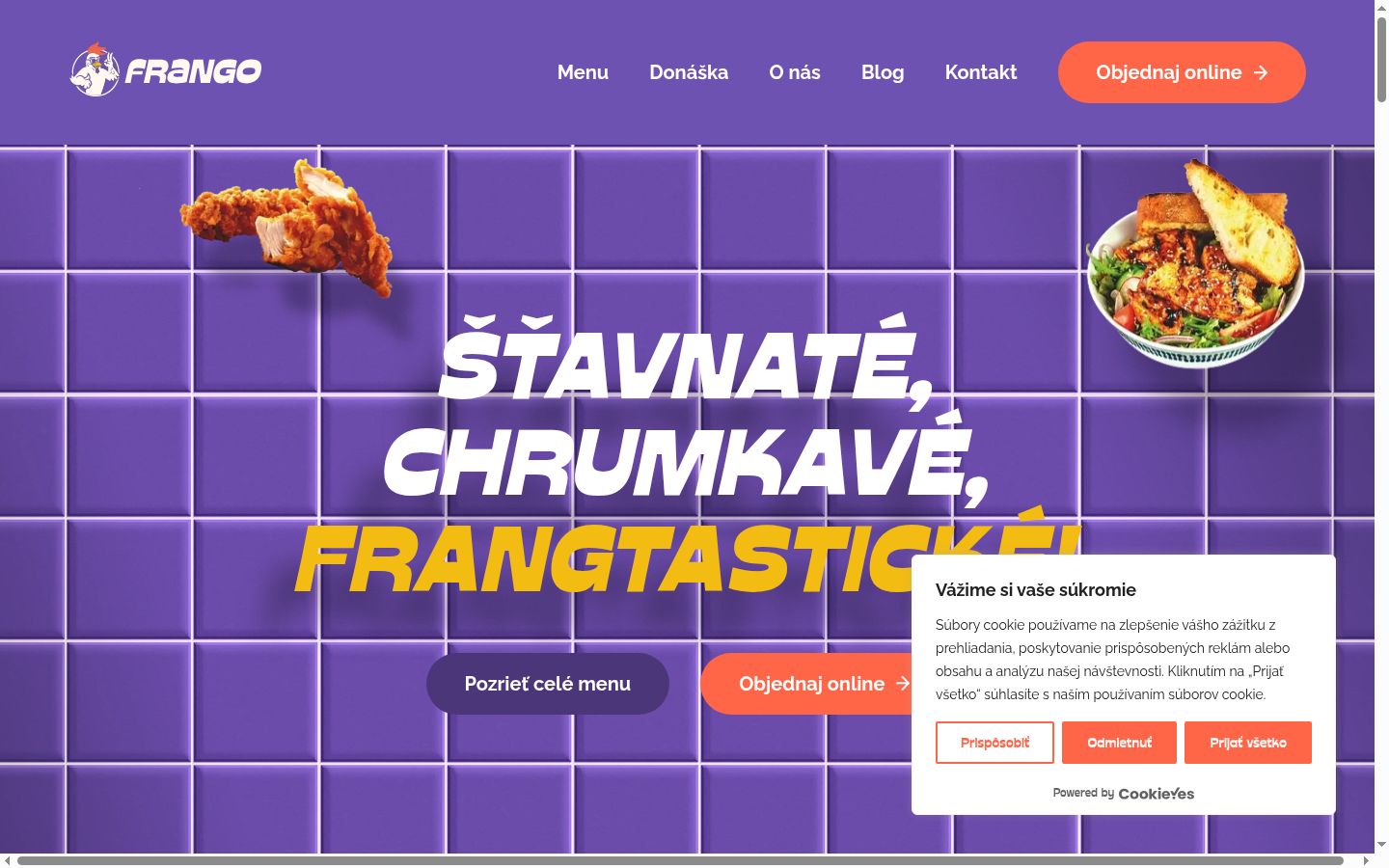 Screenshot tal-banner tal-kunsens muri qabel kwalunkwe interazzjoni