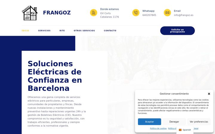 Screenshot of frangoz.es