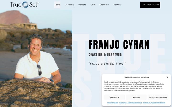 Screenshot of franjo-cyran.de