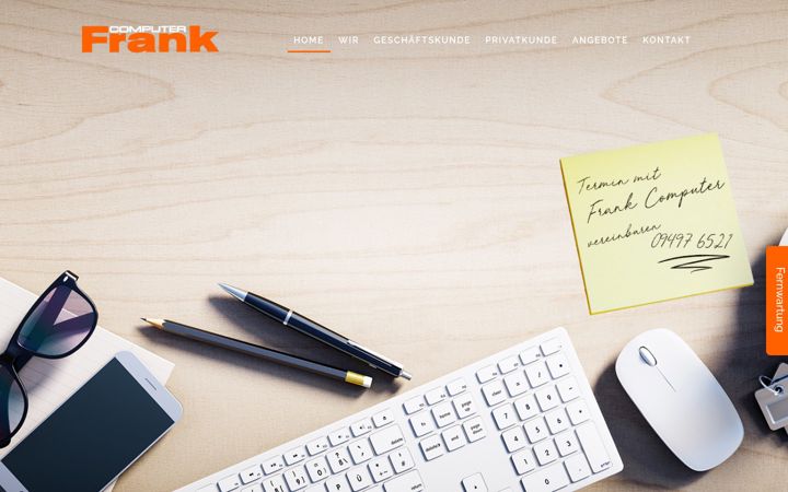 Ekrano kopija frank-computer.de