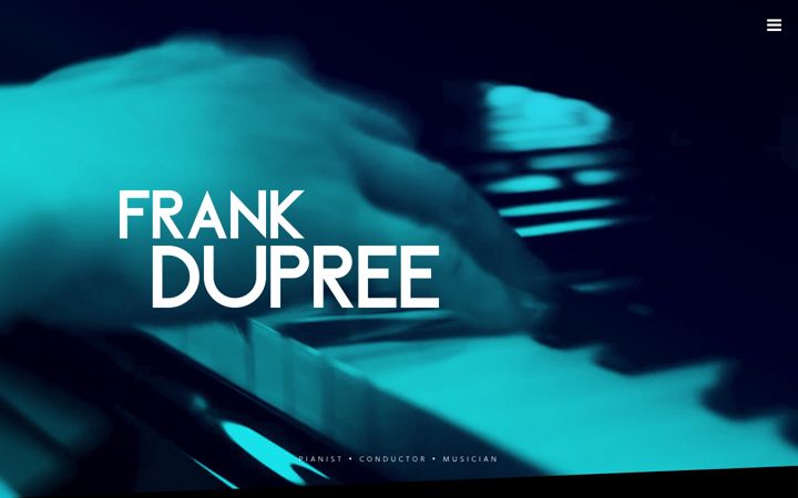 Captura de ecrã de frank-dupree.de