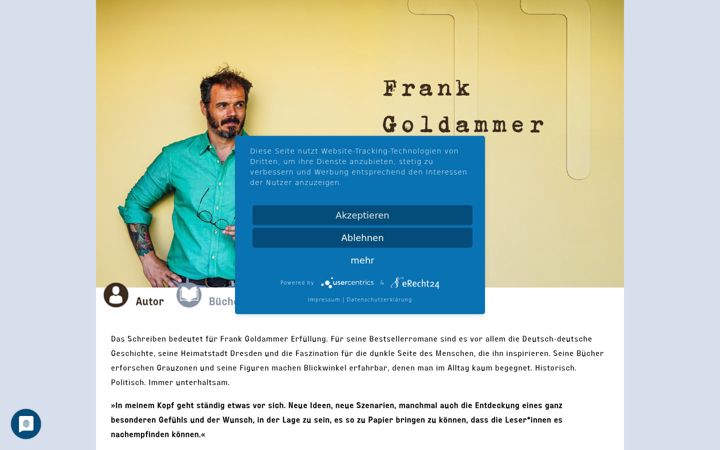Captura de ecrã de frank-goldammer.de