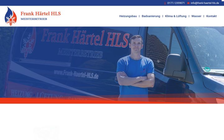 Captura de ecrã de frank-haertel-hls.de