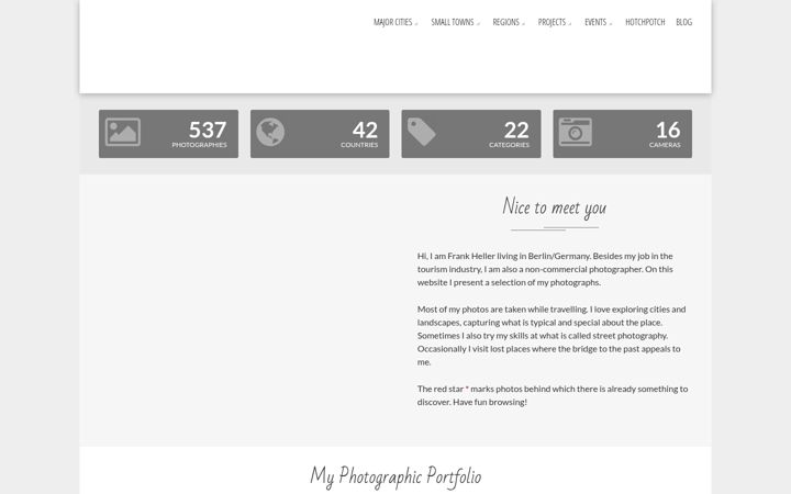 Screenshot of frank-heller.photography