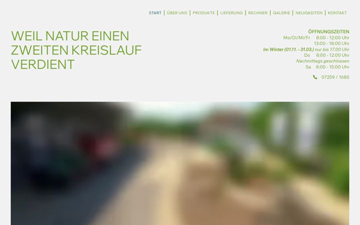 Screenshot of frank-kompost.de