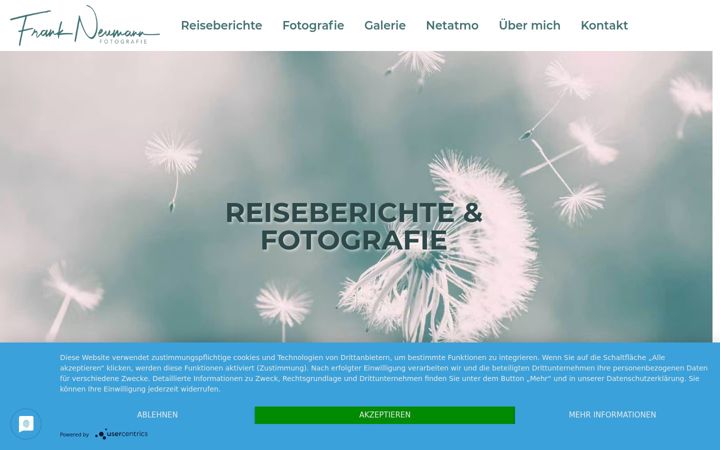 Screenshot of frank-neumann.de